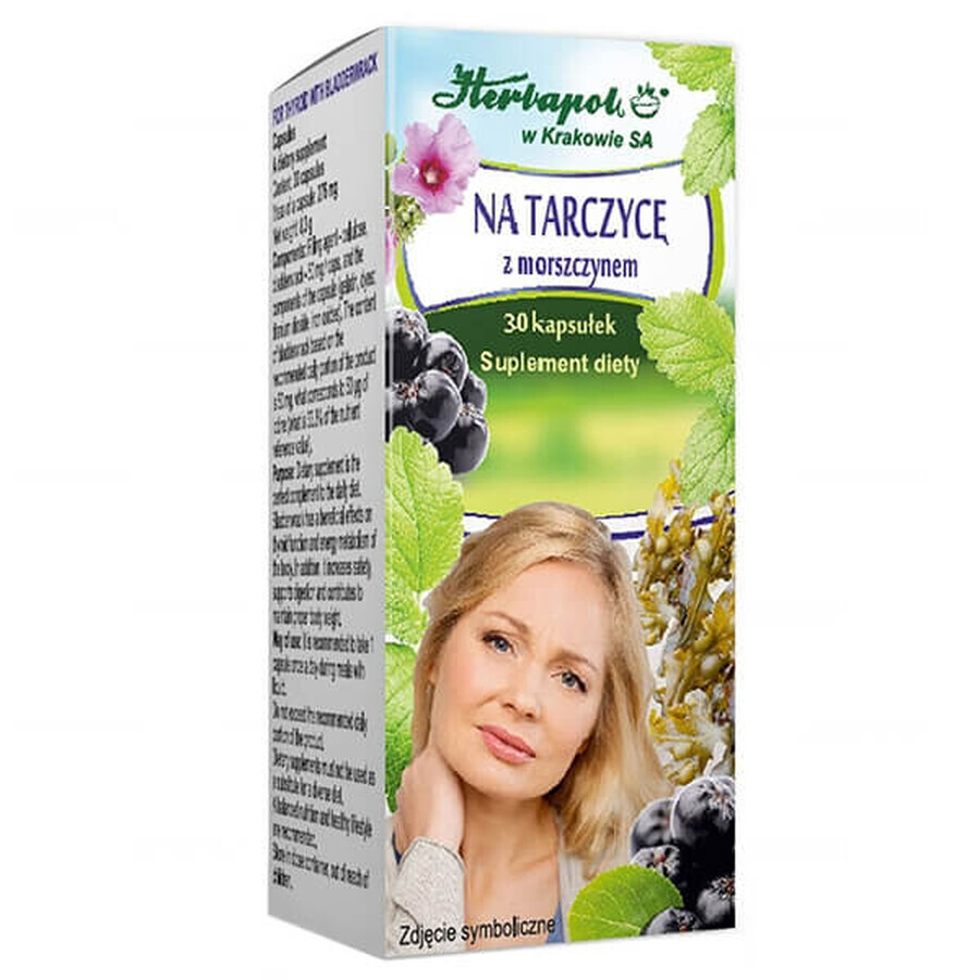 Herbapol Na Tarczycę z Morszczynem, 30 capsules