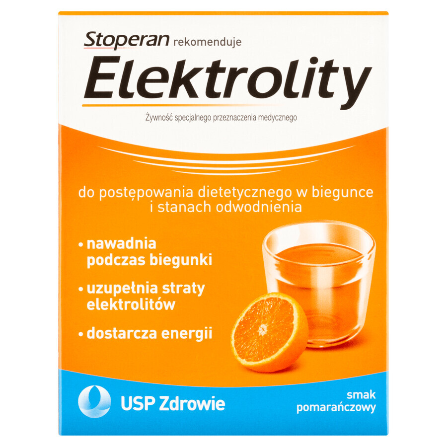 Elektrolyte, Orangengeschmack, 7 Portionsbeutel