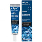 Tołpa Dermo Face Sebio, mascarilla de noche, bloqueador de sebo, corteza de canela, 40 ml