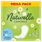 Naturella, tampoane sanitare, mușețel, Light, 52 bucăți