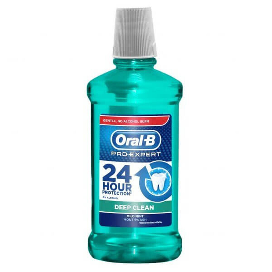 Oral-B Pro-Expert, apă de gură, Deep Clean, Mentă blândă, 500 ml