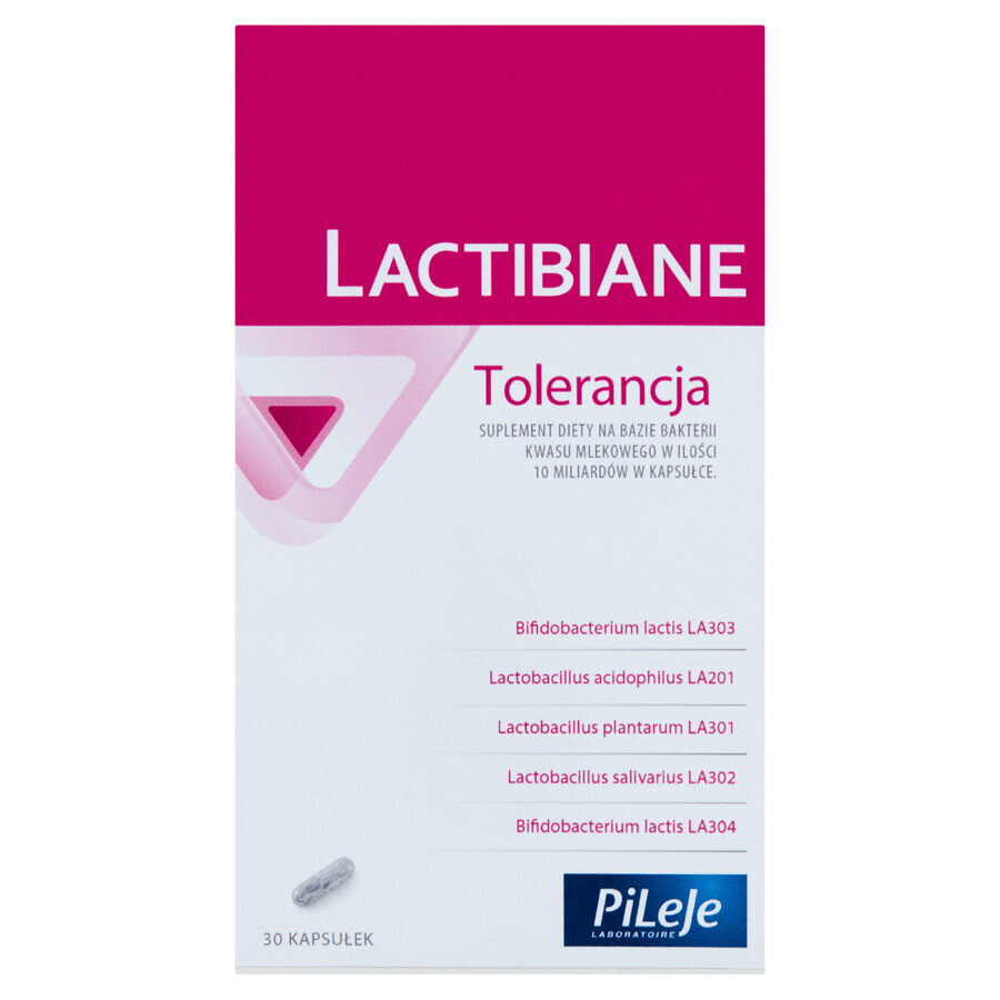 Lactibiane Toleranță, 30 capsule