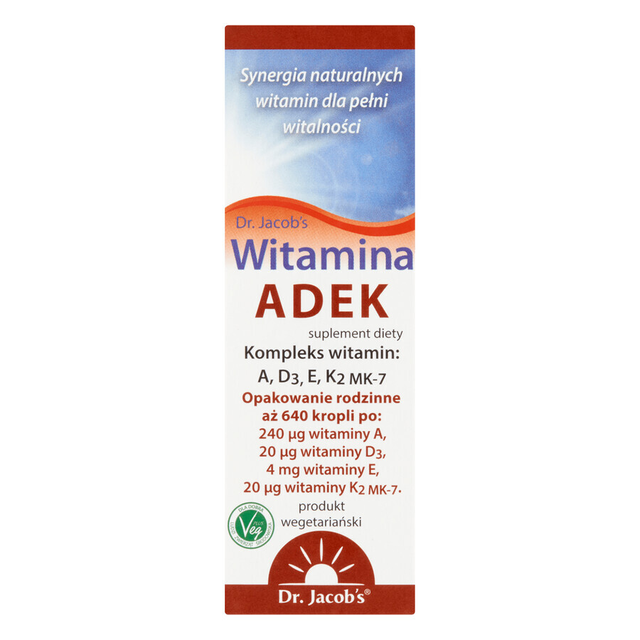 Jacob's Vitamin ADEK, gouttes, 20 ml