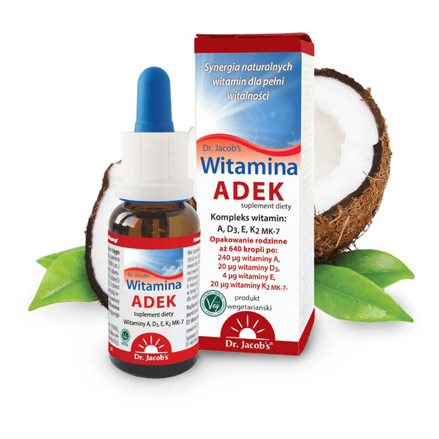 Jacob's Vitamin ADEK, gouttes, 20 ml