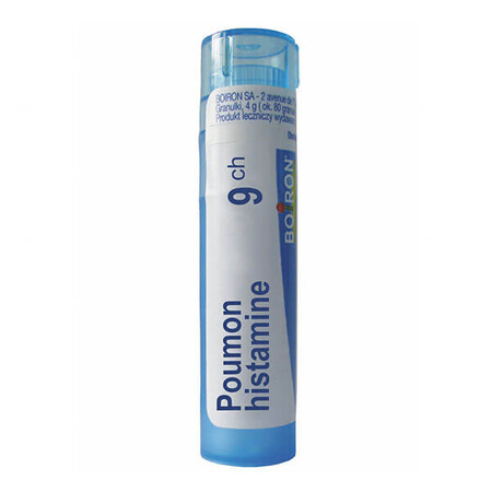 Boiron Poumon histamina 9 CH, gránulos, 4 g