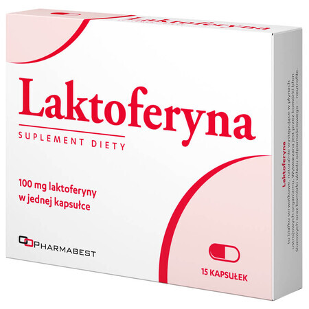 Pharmabest Lactoferrin, 15 capsule