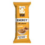 BeRAW! Energy Raw Snack, baton energetic, cremă de alune, 40 g