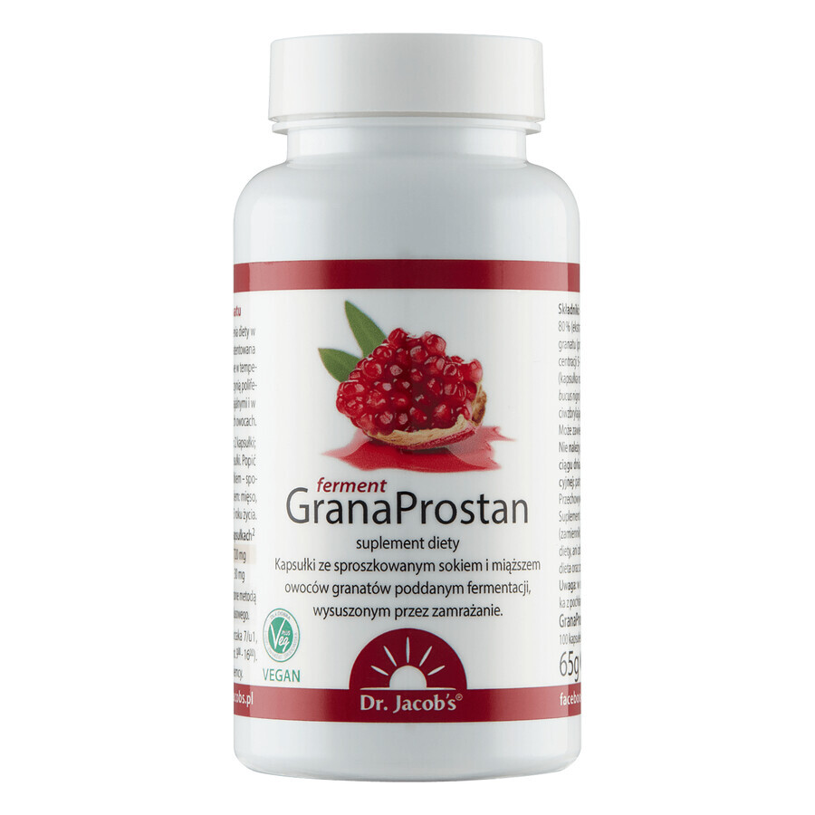 Dr. Jacob's GranaProstan Ferment, 100 capsule