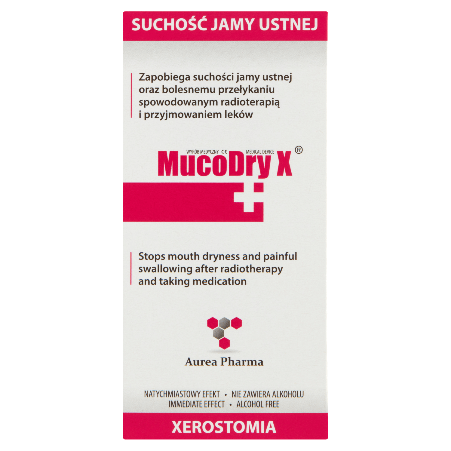 MucoDry X, spray pentru gură uscată, 20 ml