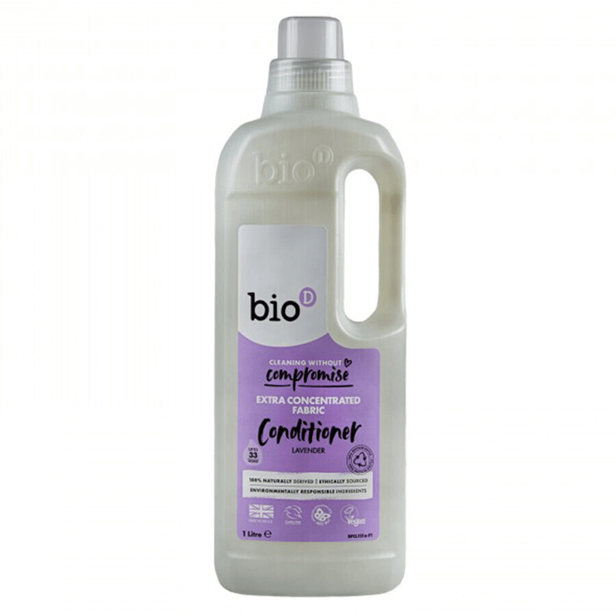 Bio-D, suavizante concentrado, Lavanda, 1 l