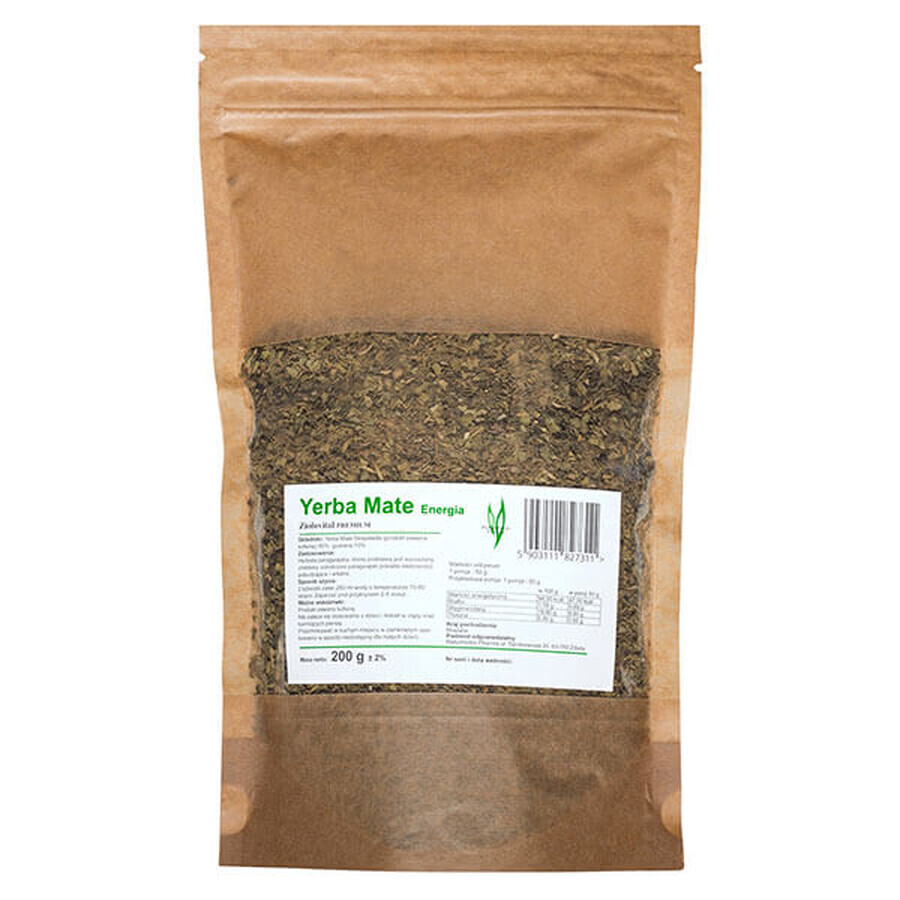 Ziolovital Premium Yerba Mate Energética, 200 g