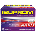 Ibuprom RR Max 400 mg, 48 comprimate filmate