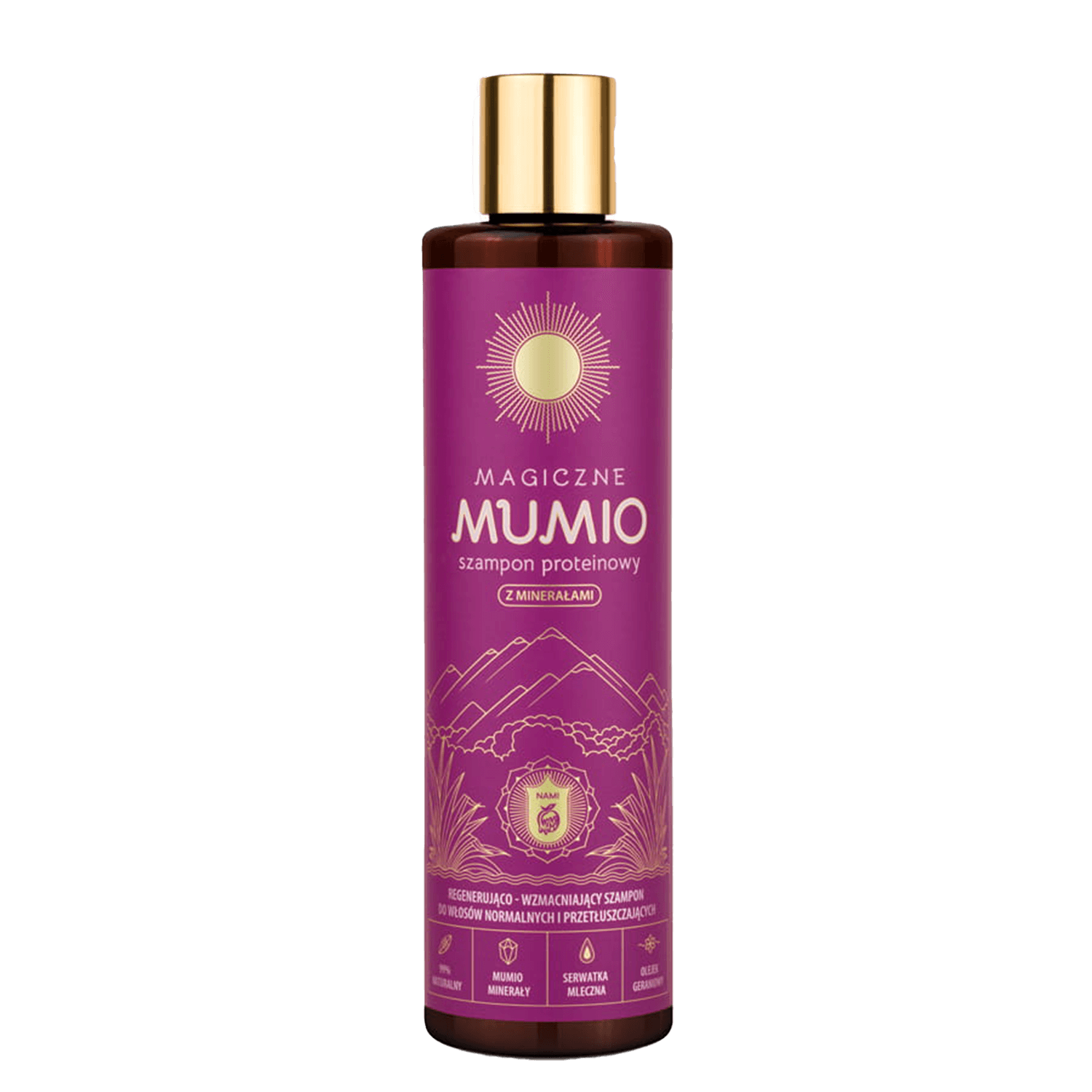 Nami Magic Mumio, șampon proteic cu minerale, 280 ml