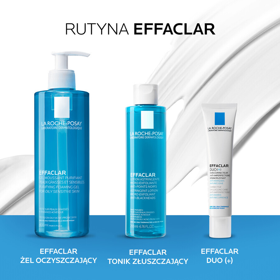 La Roche-Posay Effaclar Duo +, cremă pentru combaterea imperfecțiunilor, 40 ml