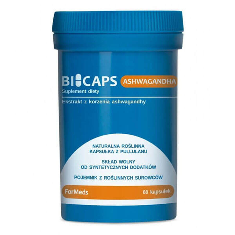 ForMeds Bicaps Ashwagandha, 60 capsule