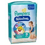 Pampers Splashers, scutece de înot, mărimea 4-5, 9-15 kg, 11 buc