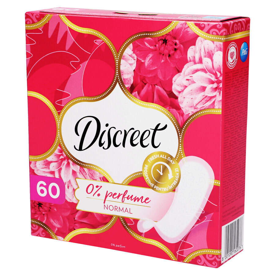 Tampoane sanitare discrete, normale, fără parfum, 60 buc