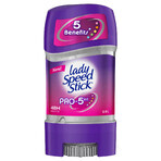 Lady Speed Stick, Pro 5en1, gel antitranspirante para mujer, 65 g