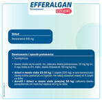 Efferalgan 300 mg, supposte rettali, 10 pezzi