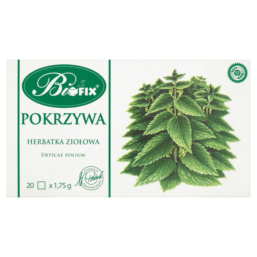 Bi Fix Urzică, ceai de plante, 1,75 g x 20 pliculețe