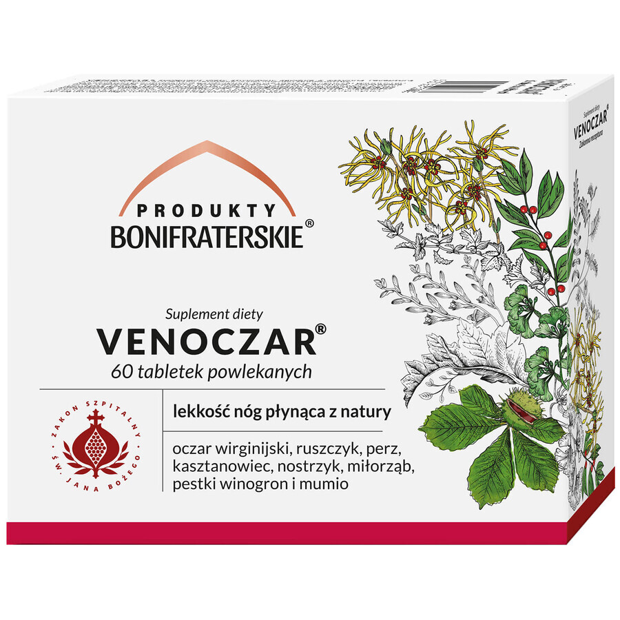 Bonifraters Venoczar, 60 comprimate