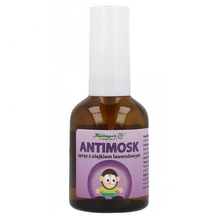 Herbapol Antimosk, spray cu ulei de lavandă, 40 ml