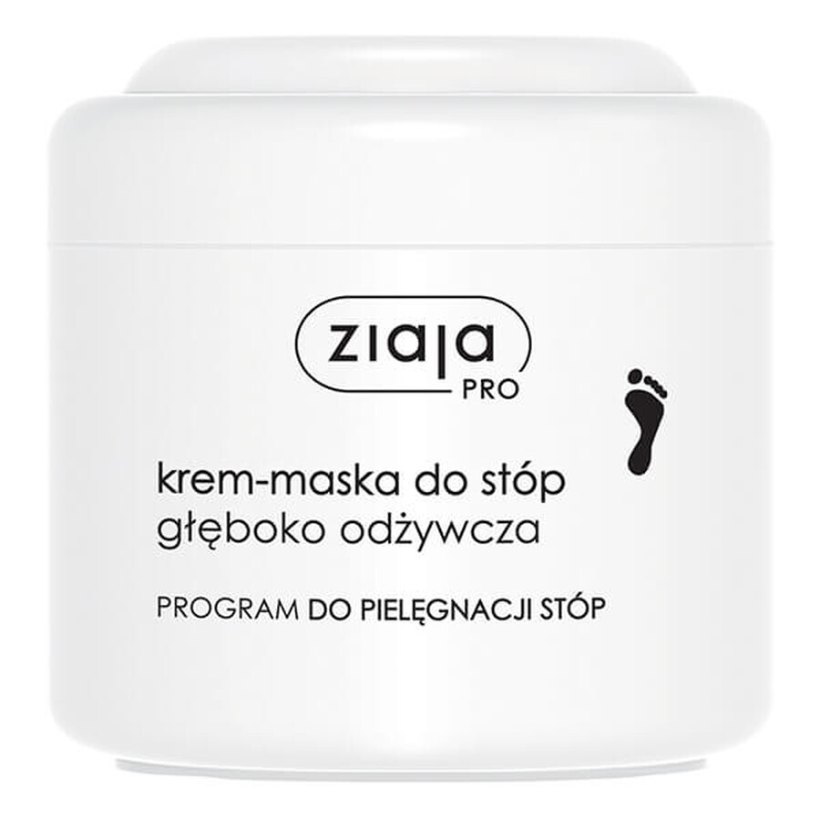 Ziaja Pro, crema-mascarilla para pies, profundamente nutritiva, 200 ml