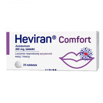 Heviran Comfort 200 mg, 25 compresse