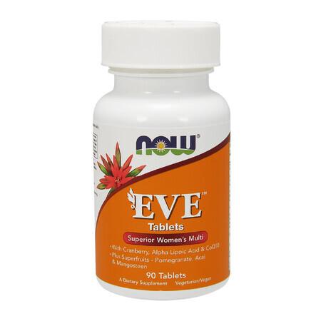 Now Foods Eve, multivitamine pentru femei, 90 comprimate