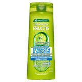 Garnier Fructis Strength and Shine, șampon de întărire 2 în 1 pentru păr normal, 400 ml