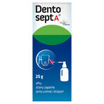 Dentosept A, mondspoeling, met applicator, 25 g