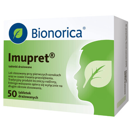 Imupret, 50 compresse irritate