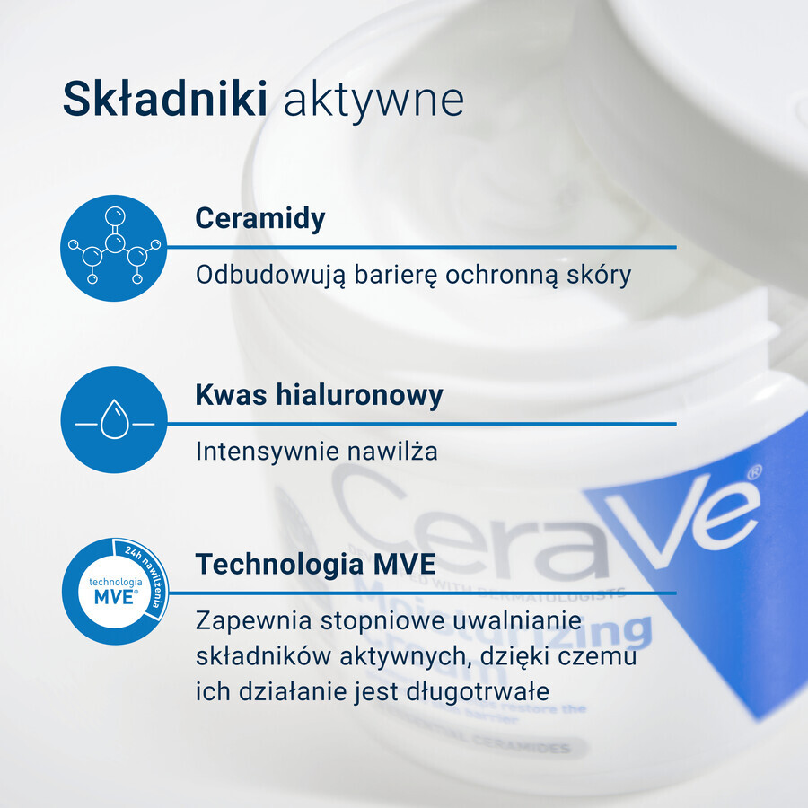 CeraVe, loțiune hidratantă pentru față și corp cu ceramide, piele uscată și foarte uscată, 177 ml