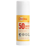 Derma Sun, stick de protecție solară SPF 50, 15 ml