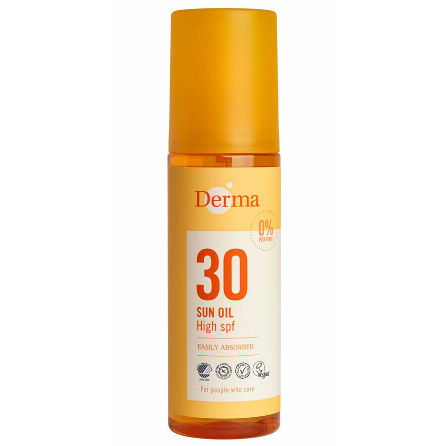 Derma Sun, sun protection oil, SPF 30, 150 ml