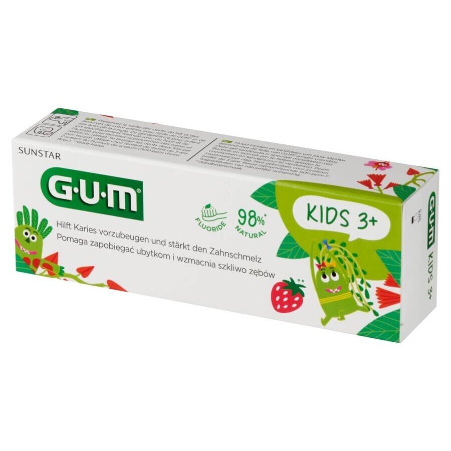 Sunstar Gum Kids, dentifricio, 2-6 anni, 50 ml