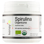 Kenay, Spirulina organică, 600 comprimate