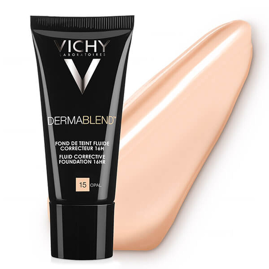 Vichy Dermablend, fluido corrector, 15 Opal, 30 ml