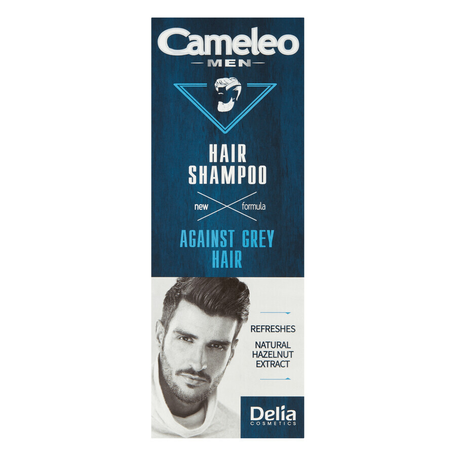 Delia Cameleo Men, shampoo tegen grijs haar, 150 ml