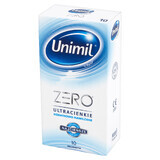 Unimil Zero, préservatifs extra-humides, ultra-minces, 10 pièces