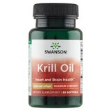 Swanson Krill Oil, krill oil from Antarctica, 30 capsules