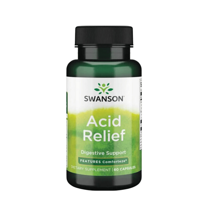 Swanson Acid Relief, 60 capsule