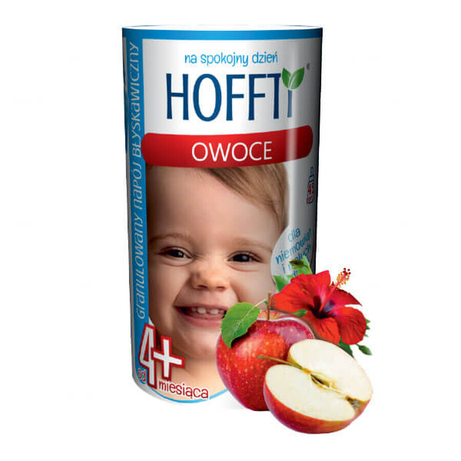 Hoffti For a quiet day, fruit, instant granulated drink, from 4 months, 180 g