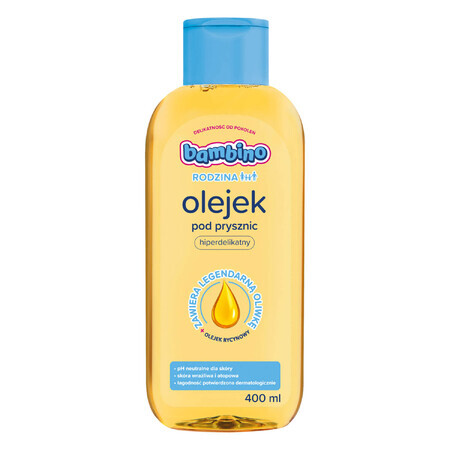 Bambino Family, ulei de duș, hiper-delicat, de la 3 ani, 400 ml