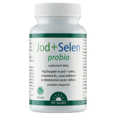 Dr. Jacob's Iod + Seleniu Probio, 90 capsule