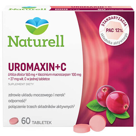 Naturell Uromaxin + C, 60 tablets