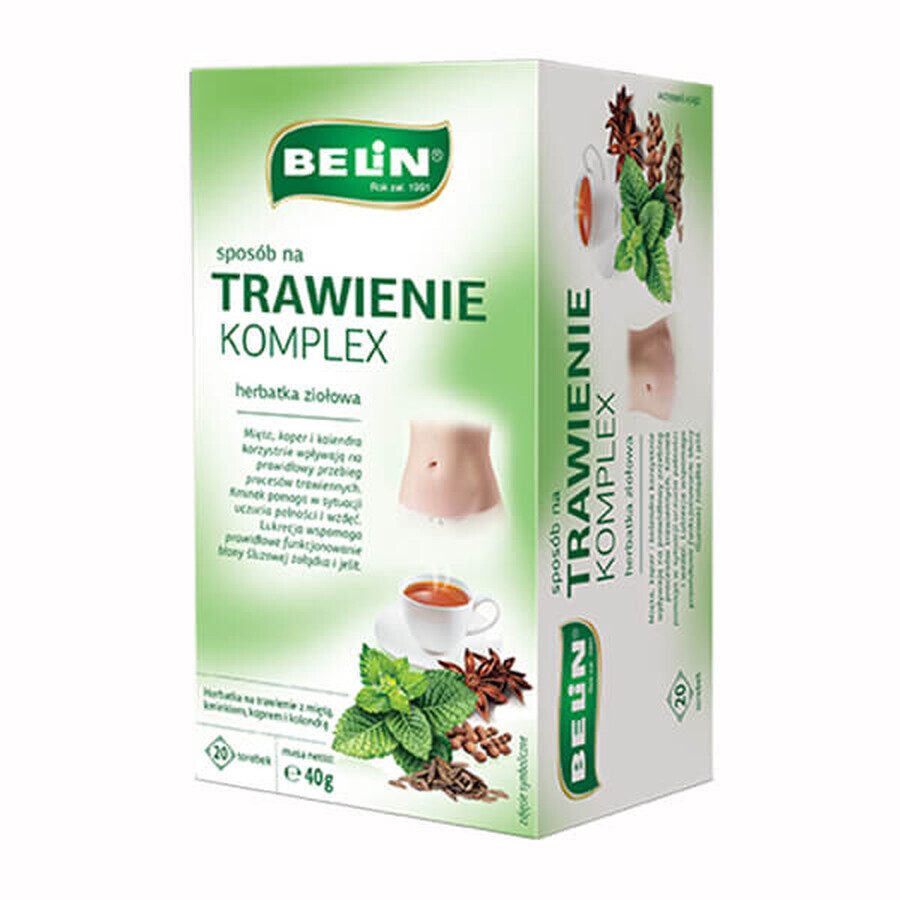 Belin Sposób na digestion Komplex, tisane, 2 g x 20 sachets