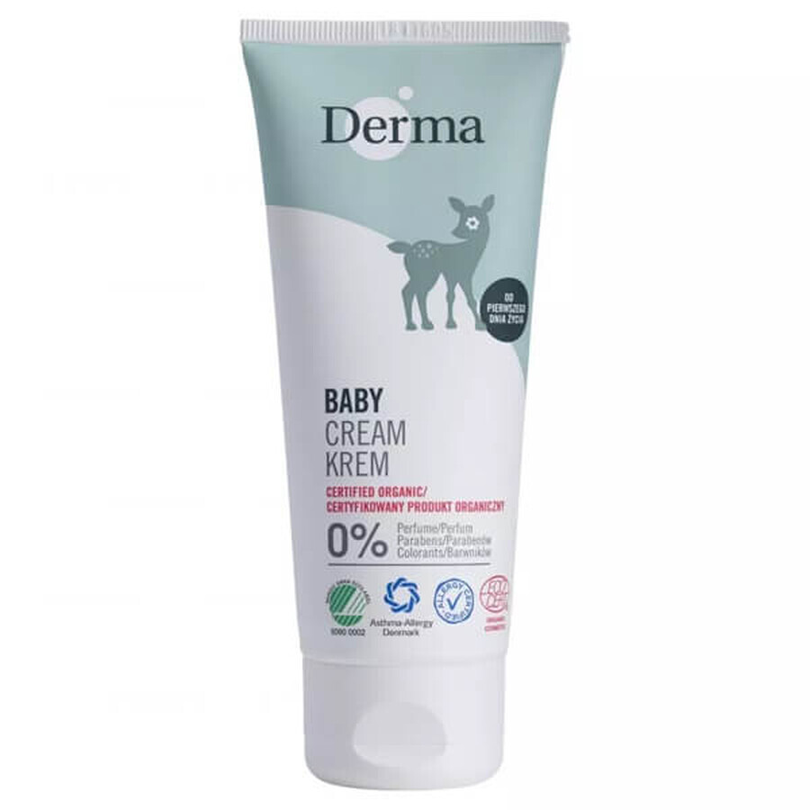 Derma Eco Baby, verzachtende zalf, 100 ml + verzorgende crème, 100 ml, + shampoo-zeep, 150 ml + vochtige doekjes, 64 stuks