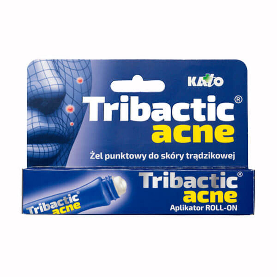 Tribactic acné, gel para las manchas de acné, 15 ml