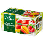 Bi Fix, Premium, Mango cu căpșuni, ceai de fructe, 20 pliculețe